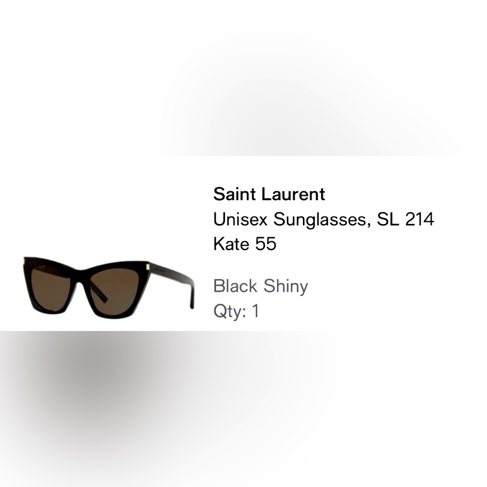 Saint Laurent unisex sunglasses - gently used